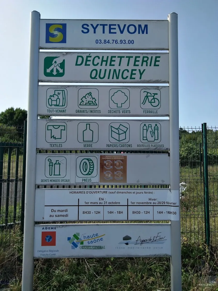 Déchetterie de Quincey