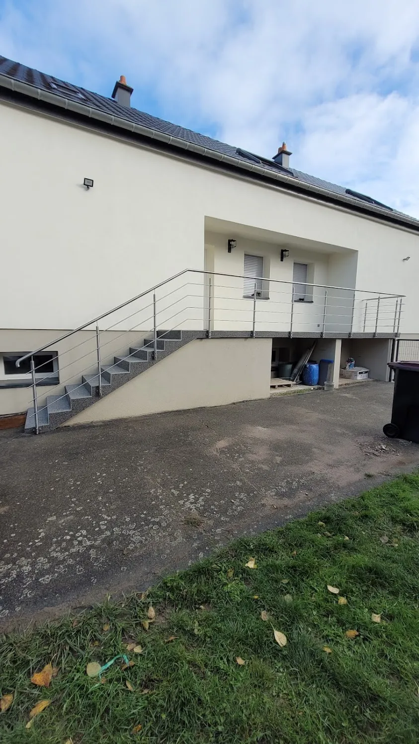RAMPE ESCALIER & GARDE-CORPS TERRASSE METZ Moselle 57